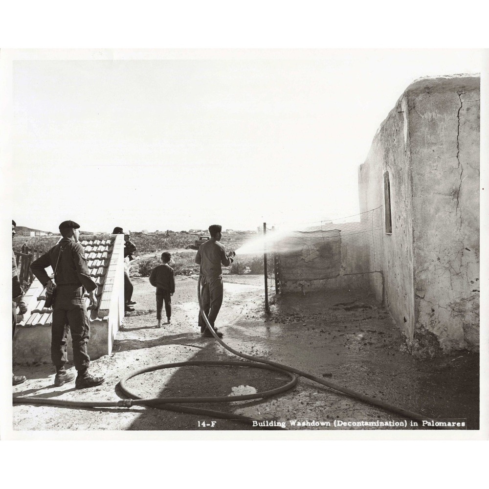 Vintage 1966 Palomares Nuclear Incident Decontamination Press Photo 14-F